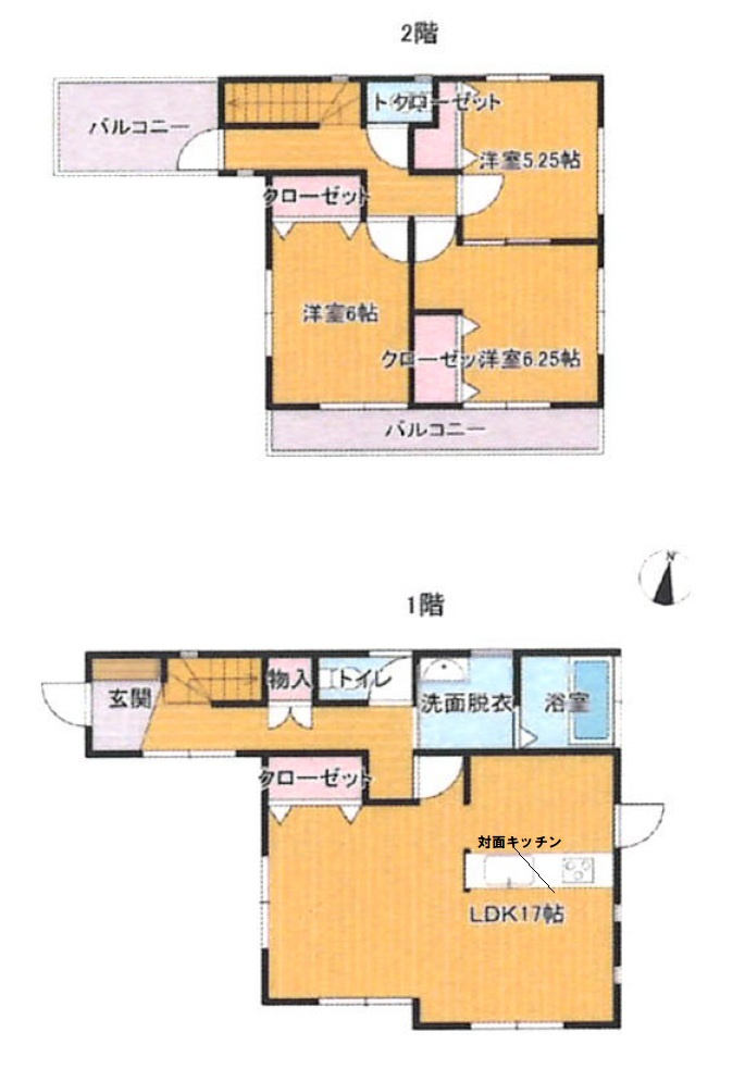 八潮市　八潮3丁目　中古戸建のその他|間取図です