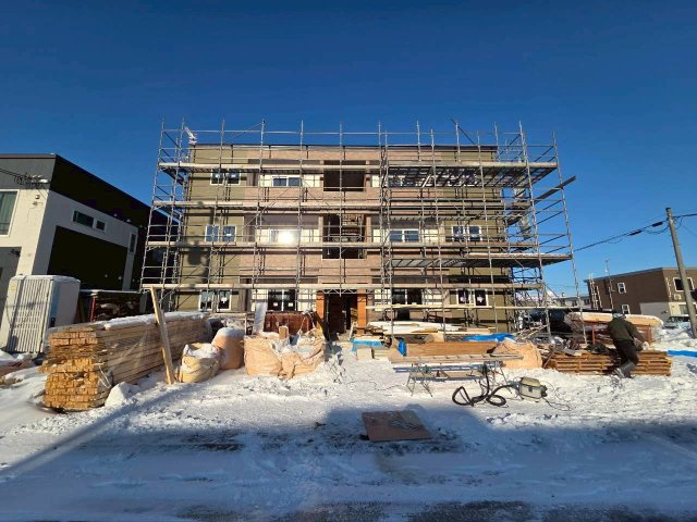 (仮)新釧路町新築の外観