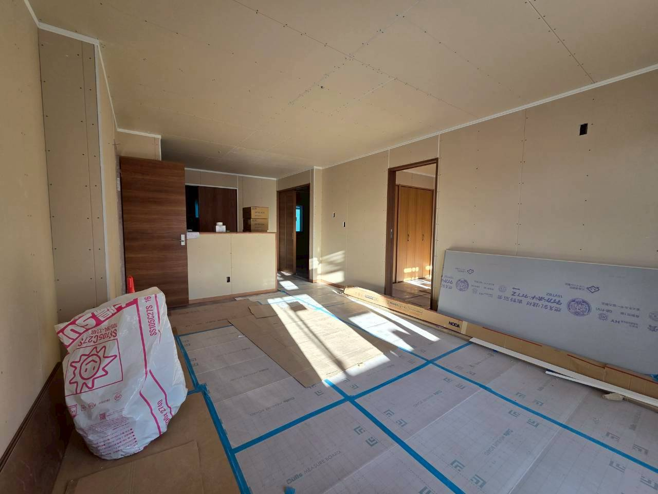 (仮)新釧路町新築の内装