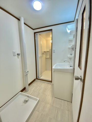 第二マンションろくべいの洗面所