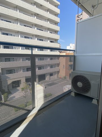 マンションステップのバルコニー