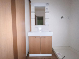 洗髪洗面化粧台