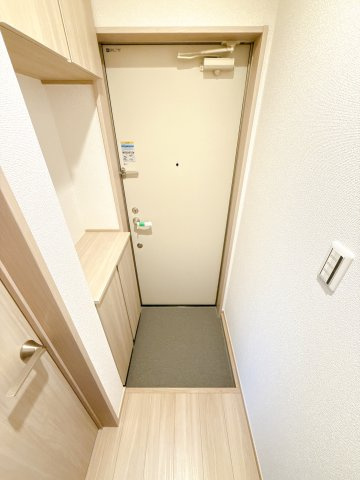 きれいな玄関です