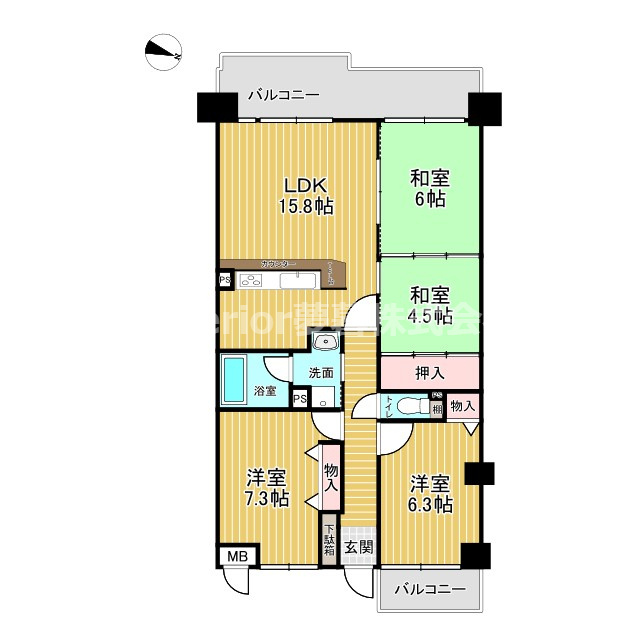 【中古マンション】ライオンズマンション大津秋葉台