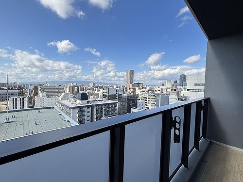ジオタワー新町のその他|バルコニーからの眺望