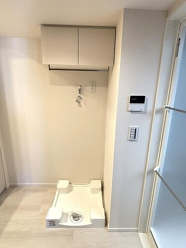 ジオタワー新町の設備|室内洗濯機置場