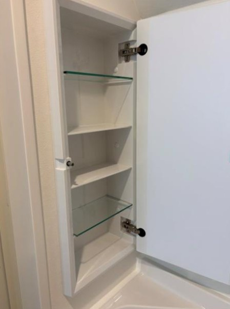 スワンクロスビルの収納