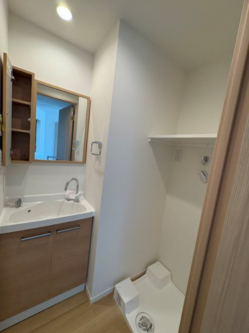 スワンクロスビルの洗面所