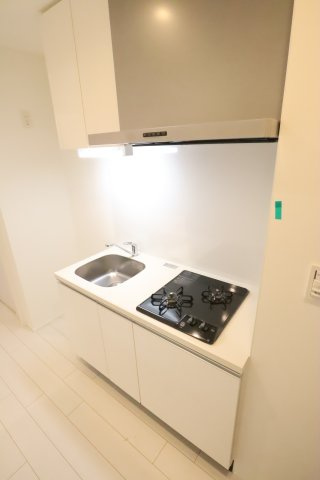 大阪市城東区関目５丁目の賃貸マンションのキッチン