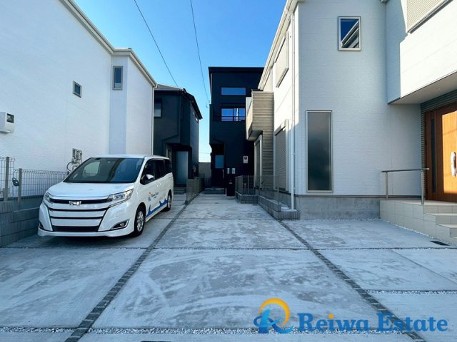 新築戸建　茅ヶ崎市今宿の駐車場