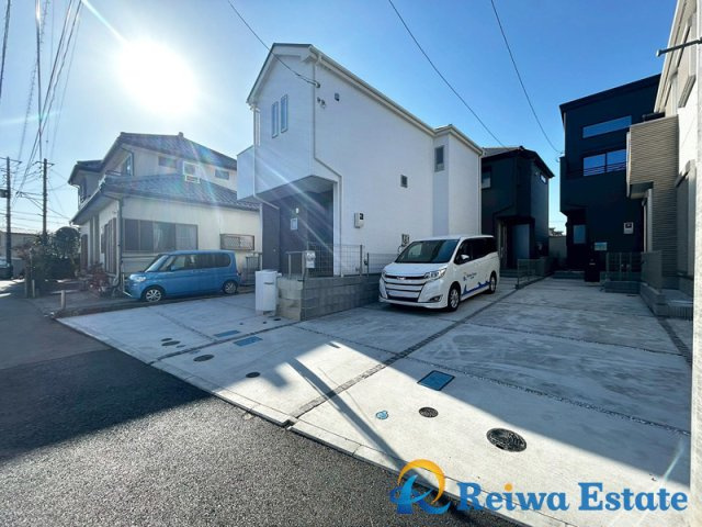 新築戸建　茅ヶ崎市今宿の前面道路含む現地写真