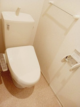 落ち着いたトイレです