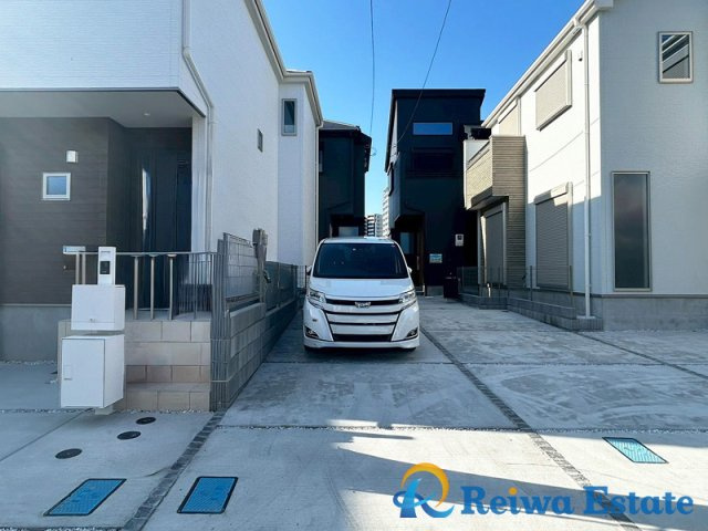 新築戸建　茅ヶ崎市今宿の駐車場