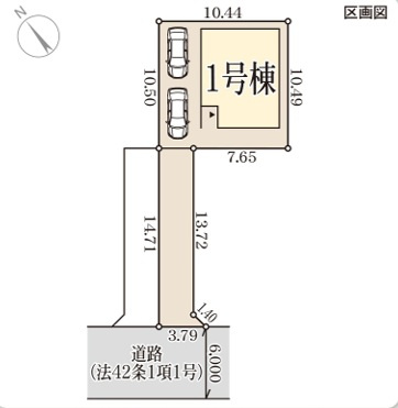 【区画図】 | リーブルガーデン加古川市別府町新野辺北町７期 | 区画図