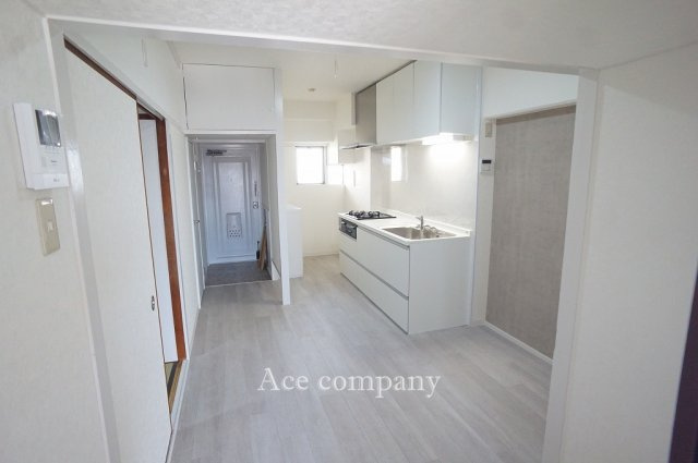 【居間・リビング】 | 平野コーポ | 【DK：約7.5帖】