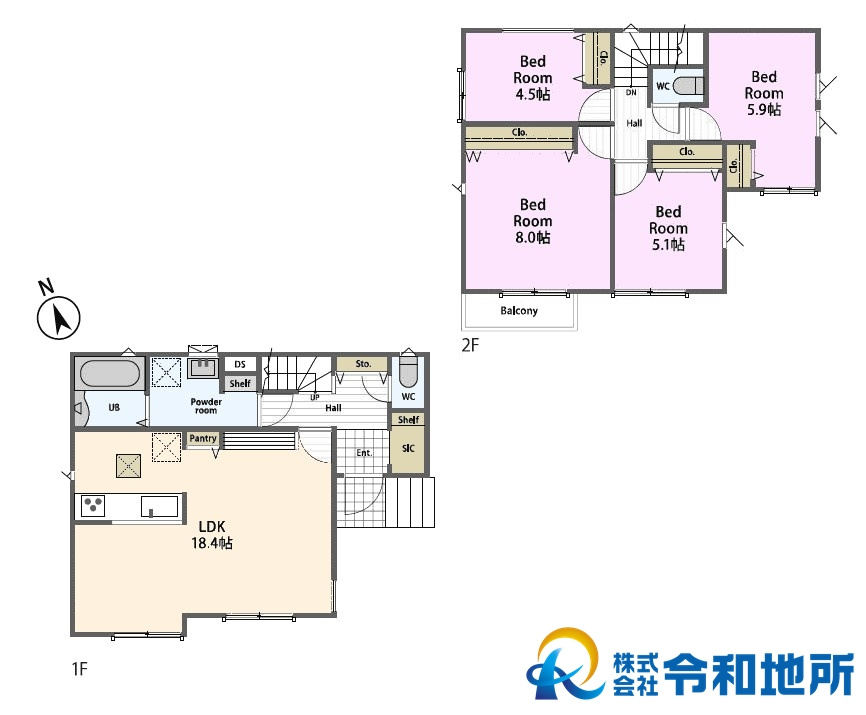 新築戸建　茅ヶ崎市今宿の間取り