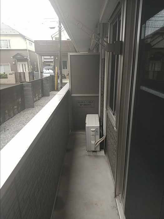 サンプレジールのバルコニー