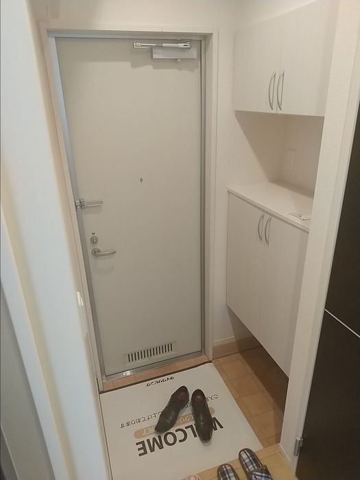サンプレジールの玄関