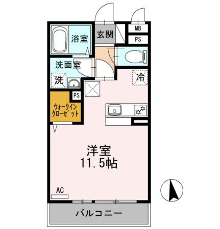 サンプレジールの間取り