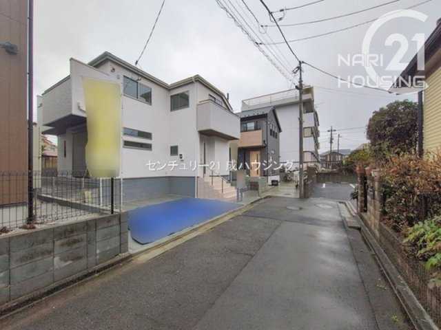 【前面道路含む現地写真】 | リーブルガーデン　武蔵村山市大南3丁目　新築　全1棟 | 前面道路含む現地写真です
