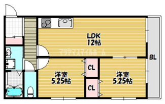 【間取り】 | マノアクレール