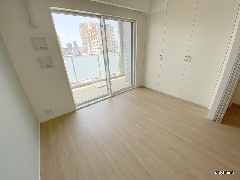 アーバンドルフ天満の寝室