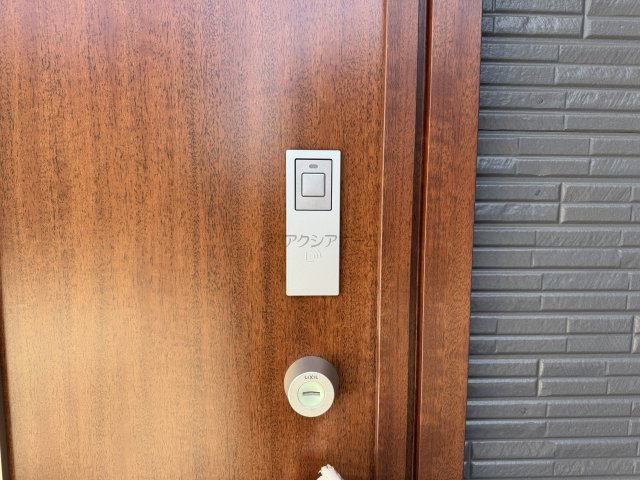 東村山市久米川町3丁目・全9棟　新築一戸建　7号棟　の設備|高い防犯性と利便性のタッチキーで楽々解錠♪