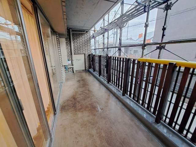 ブランズ甲子園のバルコニー