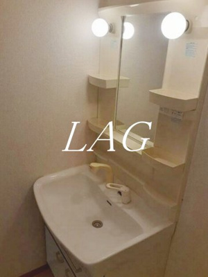 【洗面所】 | Ｌｕｇａｎａ矢口 | 独立洗面台です。