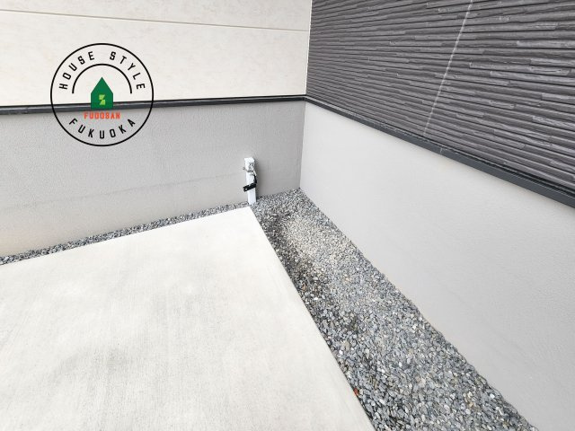 春日市大谷5丁目第4-2棟（1号棟）　の庭|お庭で自由な時間を過ごせます。