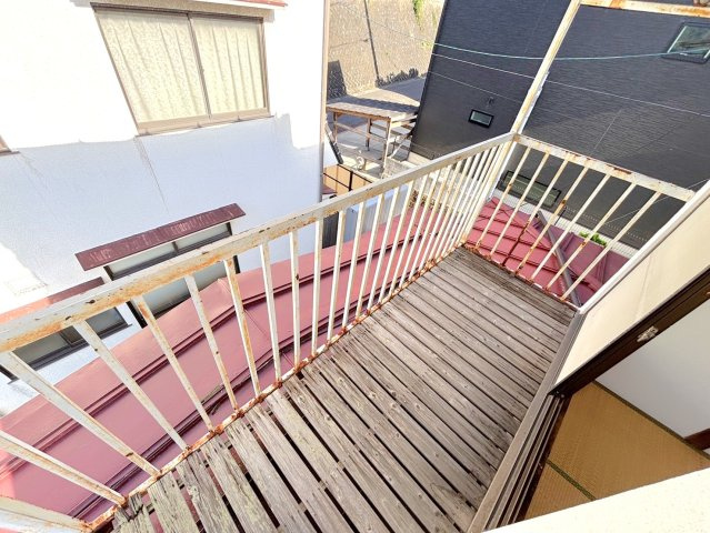 安芸郡熊野町呉地５丁目の一戸建てのバルコニー