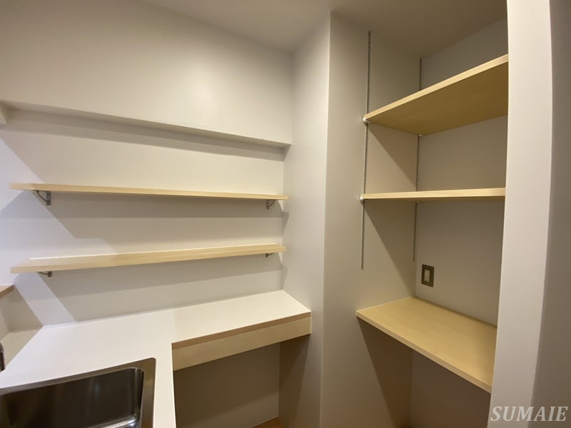 コープ野村王子の収納|キッチン収納です☆