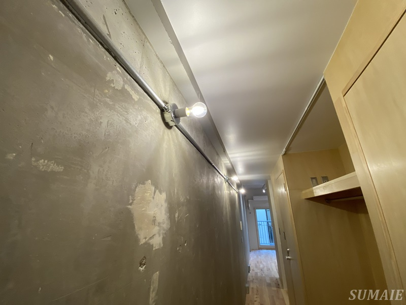 コープ野村王子の内装|オシャレなライト☆