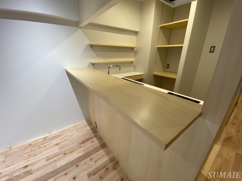 コープ野村王子のキッチン|カウンターキッチンです☆