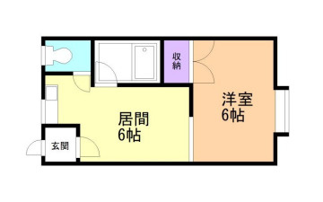 ハイツコスコンの間取り
