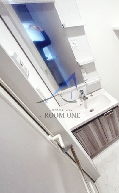 マーロ千住クレストタップⅡの洗面所|洗面台です。