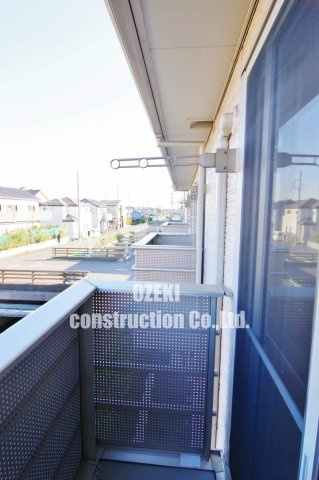 メゾンクレールのバルコニー