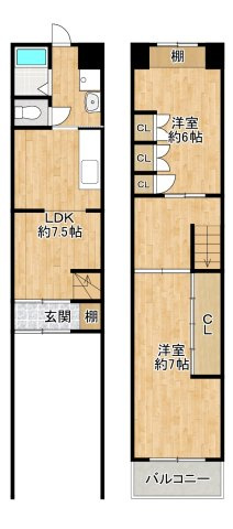 城東区今福西3丁目　貸家の画像