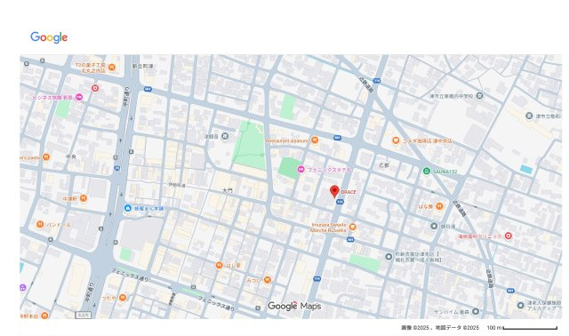 大門ビルの地図