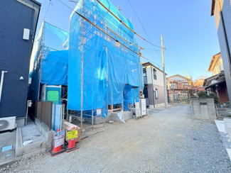 【前面道路含む現地写真】 | 川越市岸町1丁目　新築分譲　東武東上線『川越駅』徒歩14分　【仙波小学区】