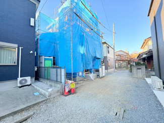 【前面道路含む現地写真】 | 川越市岸町1丁目　新築分譲　東武東上線『川越駅』徒歩14分　【仙波小学区】