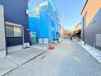 【前面道路含む現地写真】 | 川越市岸町1丁目　新築分譲　東武東上線『川越駅』徒歩14分　【仙波小学区】