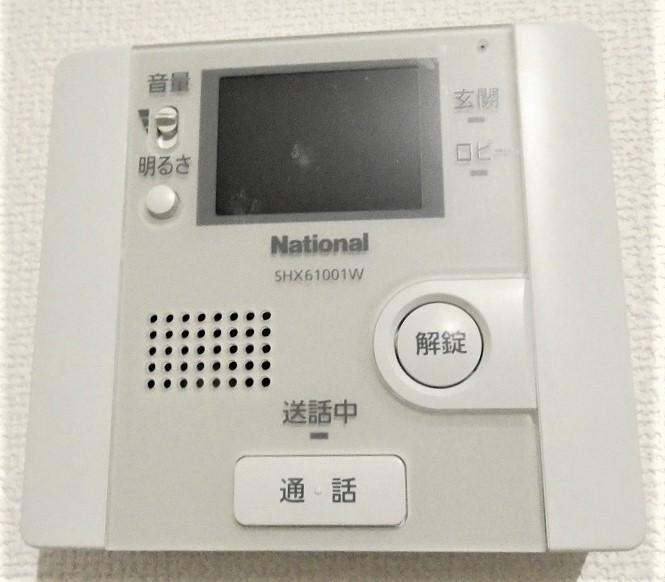 Villa Vicinaのセキュリティ|モニター付きインターホン