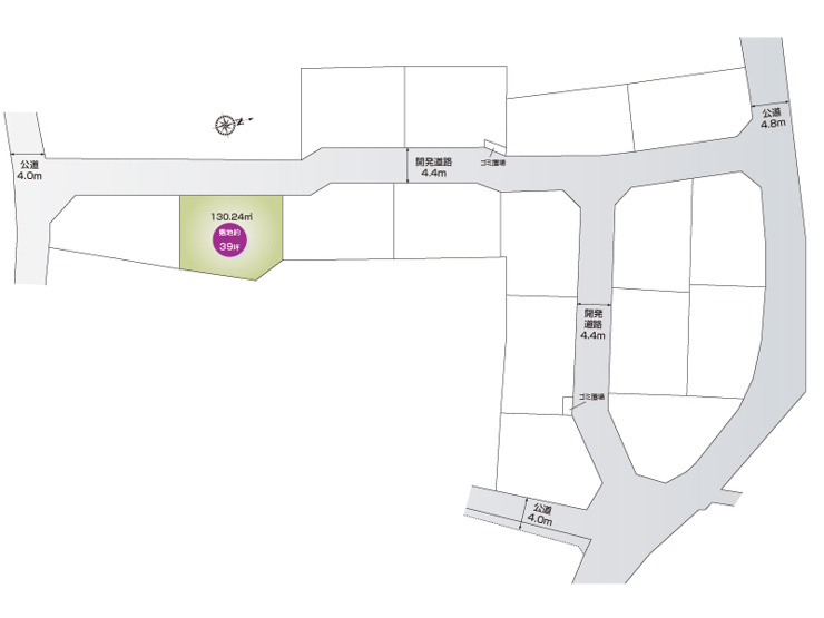 15号棟　区画図