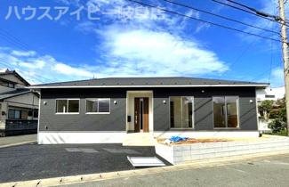 【外観】 | 大垣市昼飯町平屋の新築戸建限定1邸！お車スペース3台可能！南向きの日当りの良いリビングダイニング♪ | 大垣市昼飯町平屋の新築戸建限定1邸！お車スペース3台可能！南向きの日当りの良いリビングダイニング♪