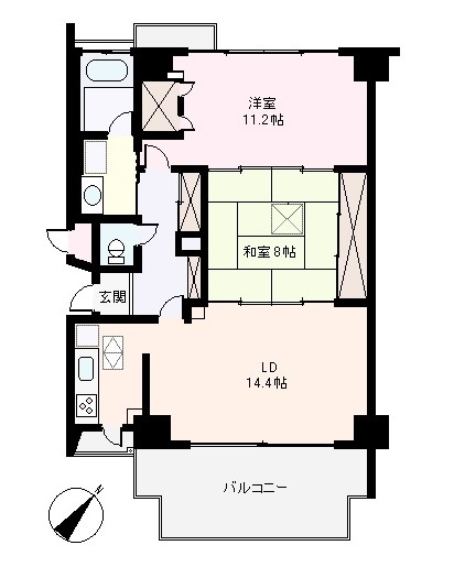 S1753R リゾート129碁石が浜パートⅢの間取り