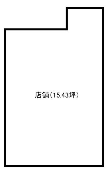 【間取り】 | ヴェヌスタ御舟ロードサイド路面店舗