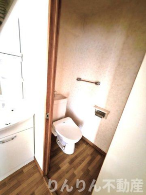【トイレ】 | 第16柴田マンション | 落ち着いたトイレです