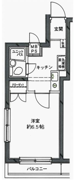 日神パレステージ代田橋の間取り