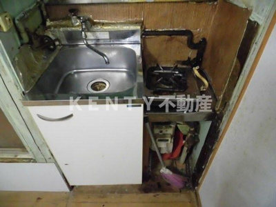 【キッチン】 | 富士見荘 | きれいなキッチンです